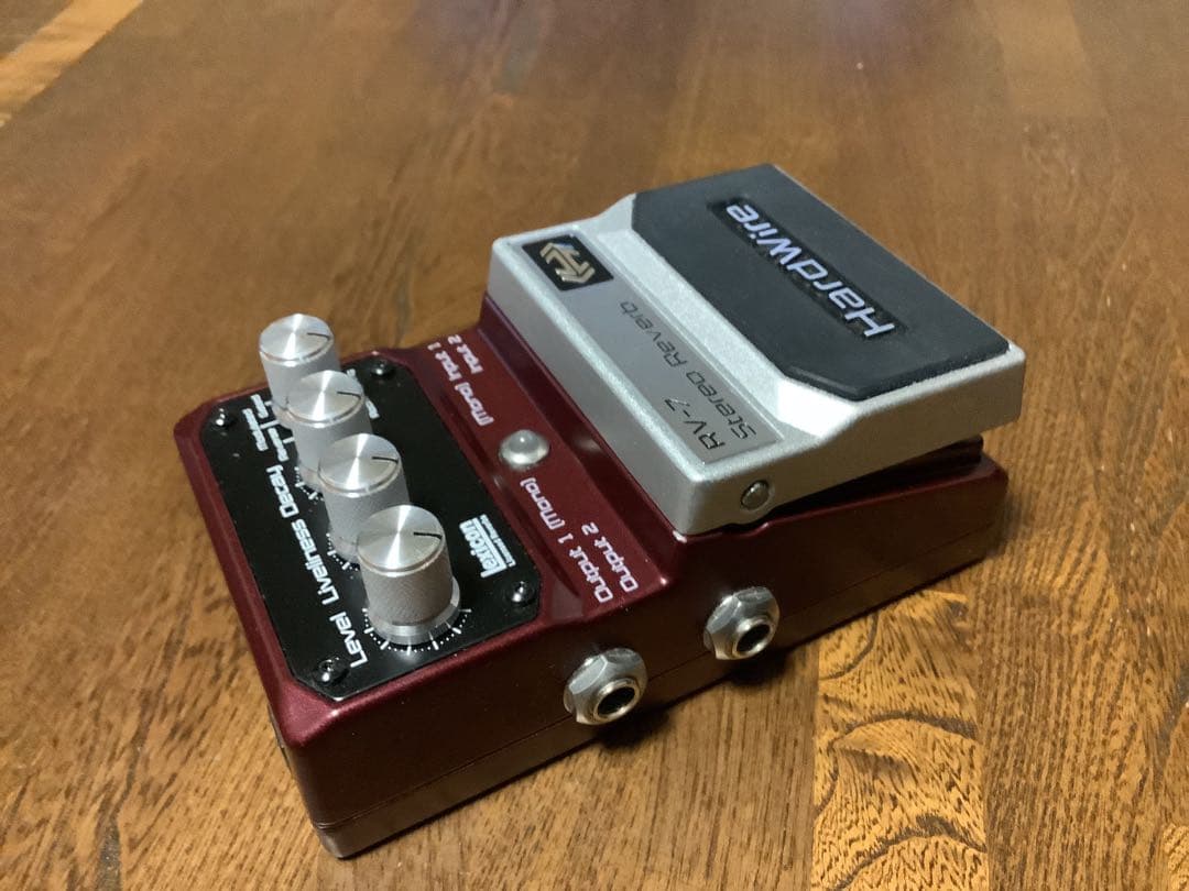 ギター Digitech HardWire RV-7 Stereo Reverb