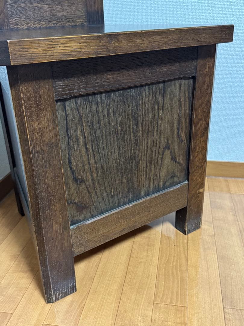 飛騨産業 HIDA家具 キツツキ ハンガーラック ベンチ コート 鏡台