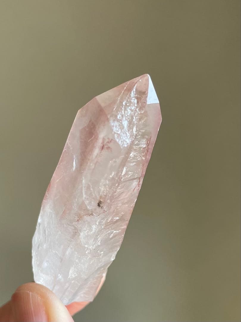 再お値下げ✨ピンクレムリアンシード クリスタル ポイント 大