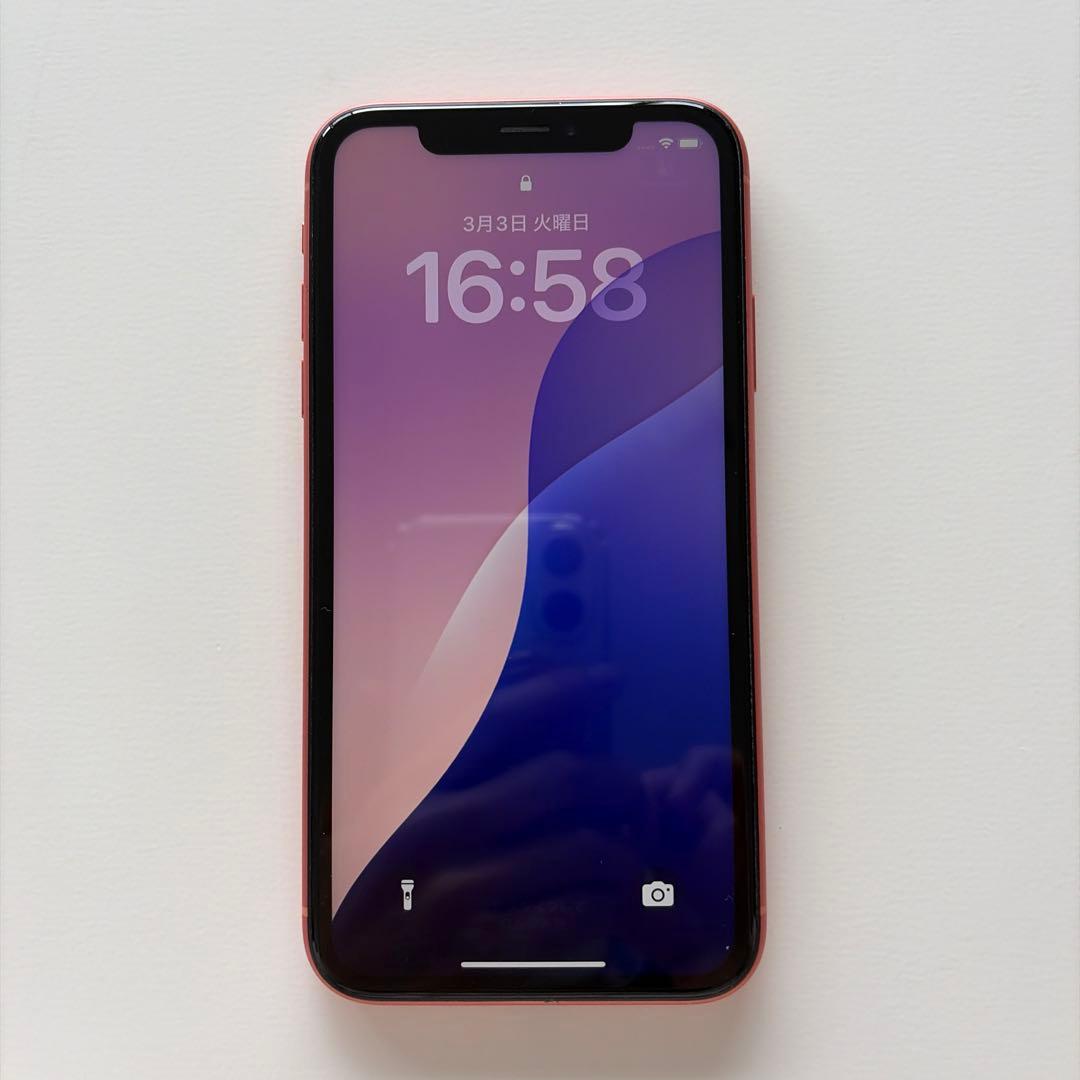 Apple iPhone XR 64GB 本体 simロック解除済み