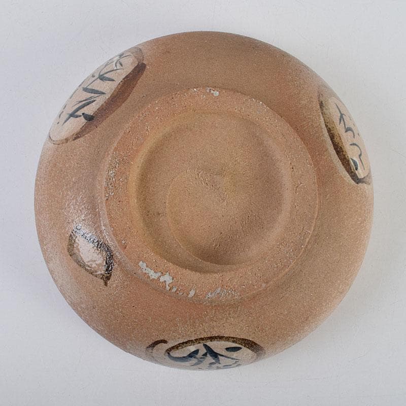 北大路魯山人作　桔梗文　菓子器　菓子鉢　時代箱　M　R9561