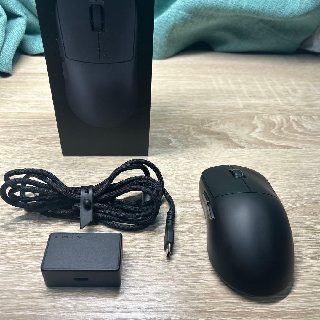 AIM1 時雨　ゲーミングマウス　黒