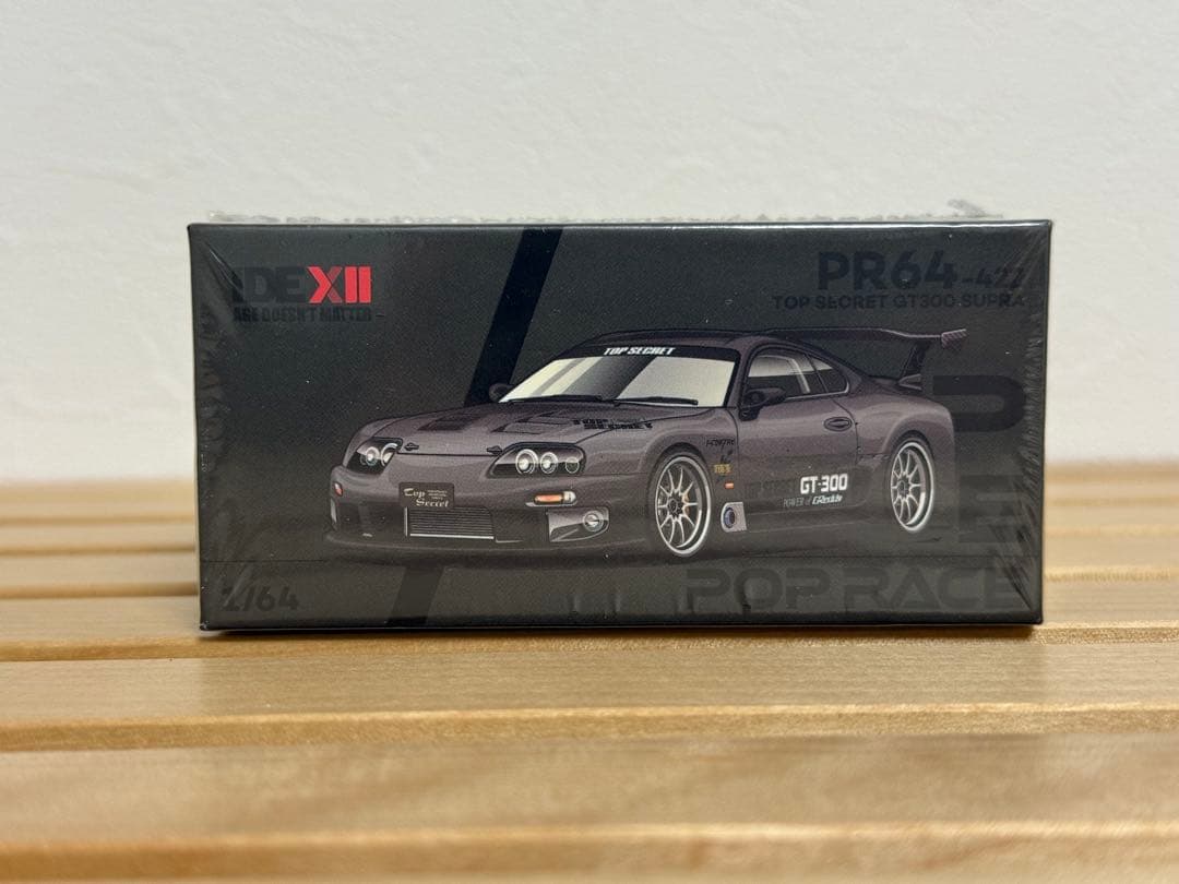 POPRACE 1/64 トヨタスープラ GT300 TOP SECRET