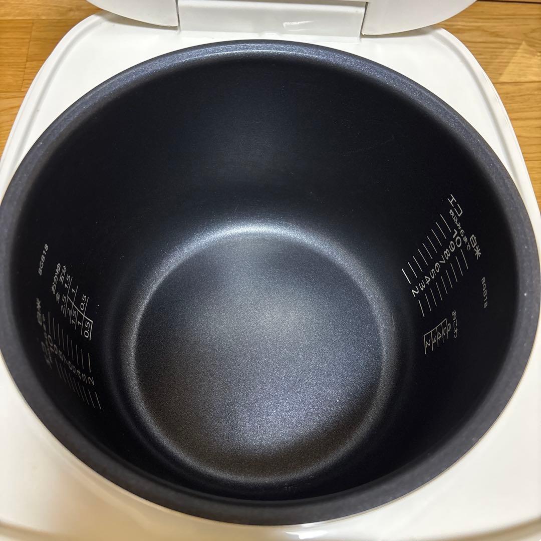 TIGER IH炊飯器 ホワイト　1升