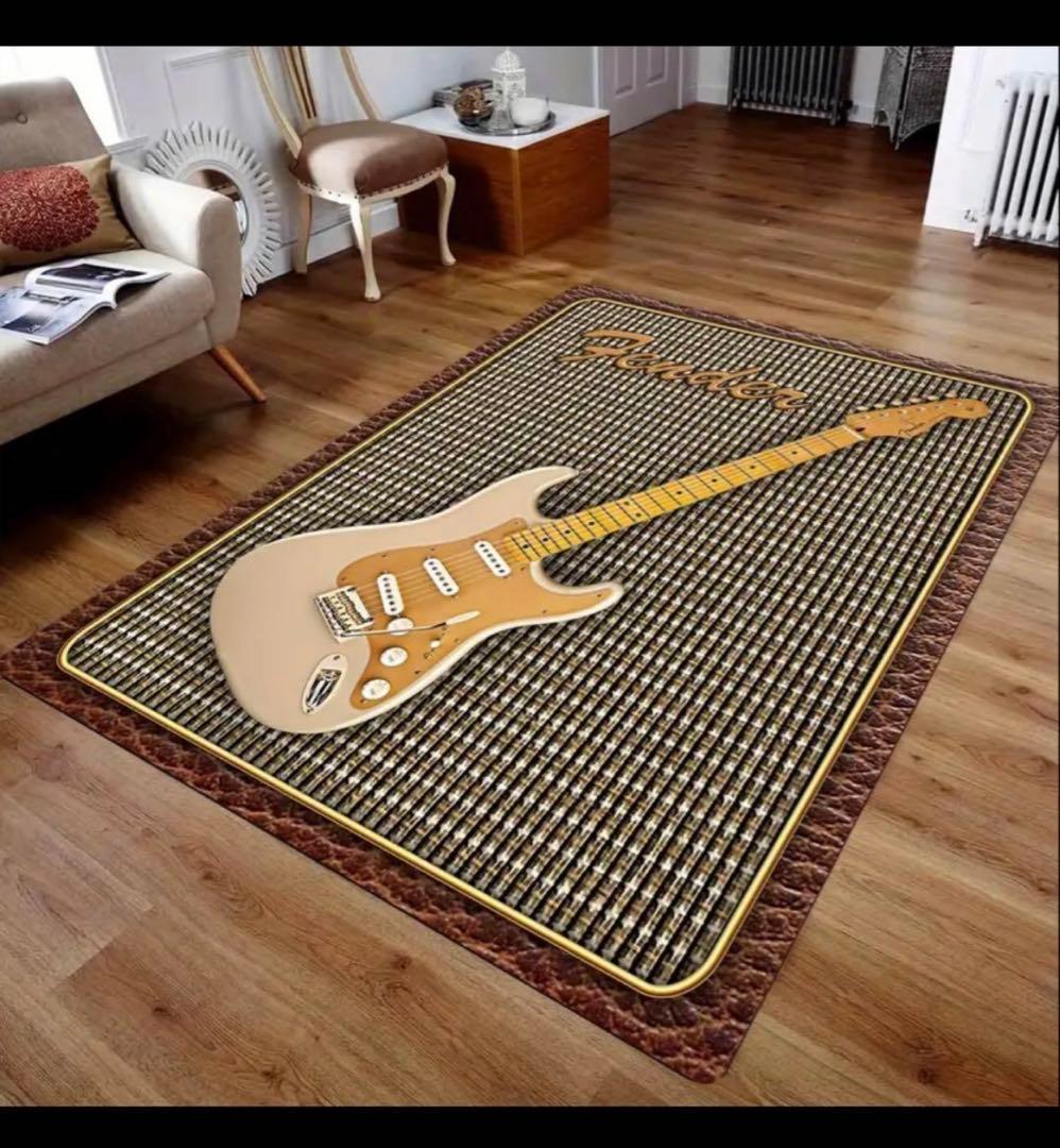 ぴ*あ様 FENDER　guitar ラグマット　新品未使用　ストラトキャスター