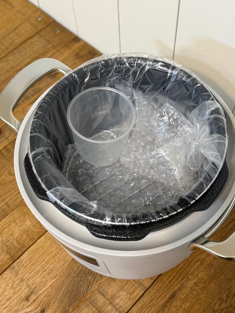 新品 Re-De Pot 電気圧力鍋 2L ホワイト