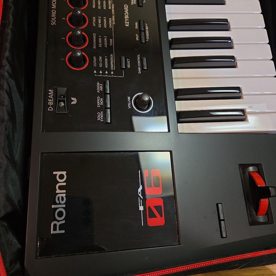 【toshi23】Roland FA-06 シンセサイザー 61鍵盤