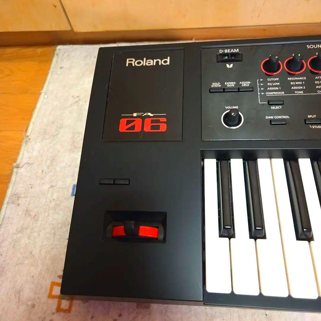 【toshi23】Roland FA-06 シンセサイザー 61鍵盤