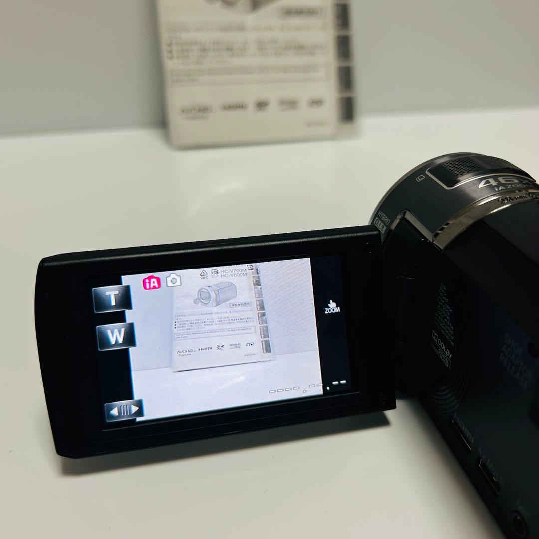 【美品】Panasonic HC-V700M ビデオカメラ