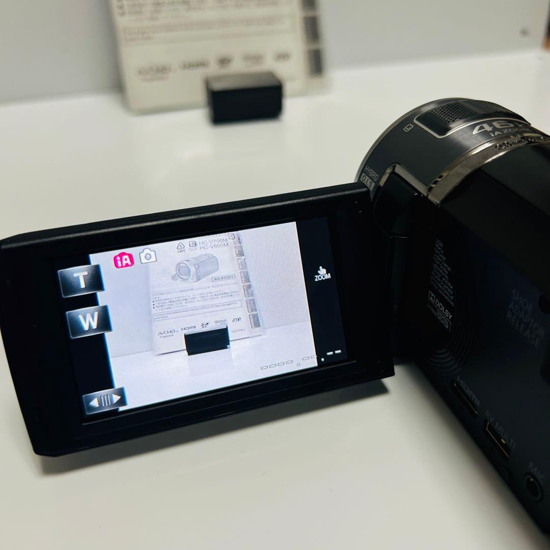 【美品】Panasonic HC-V700M ビデオカメラ