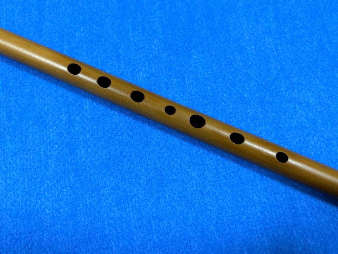 篠笛 五本調子 拭き漆 唄用 ドレミ調