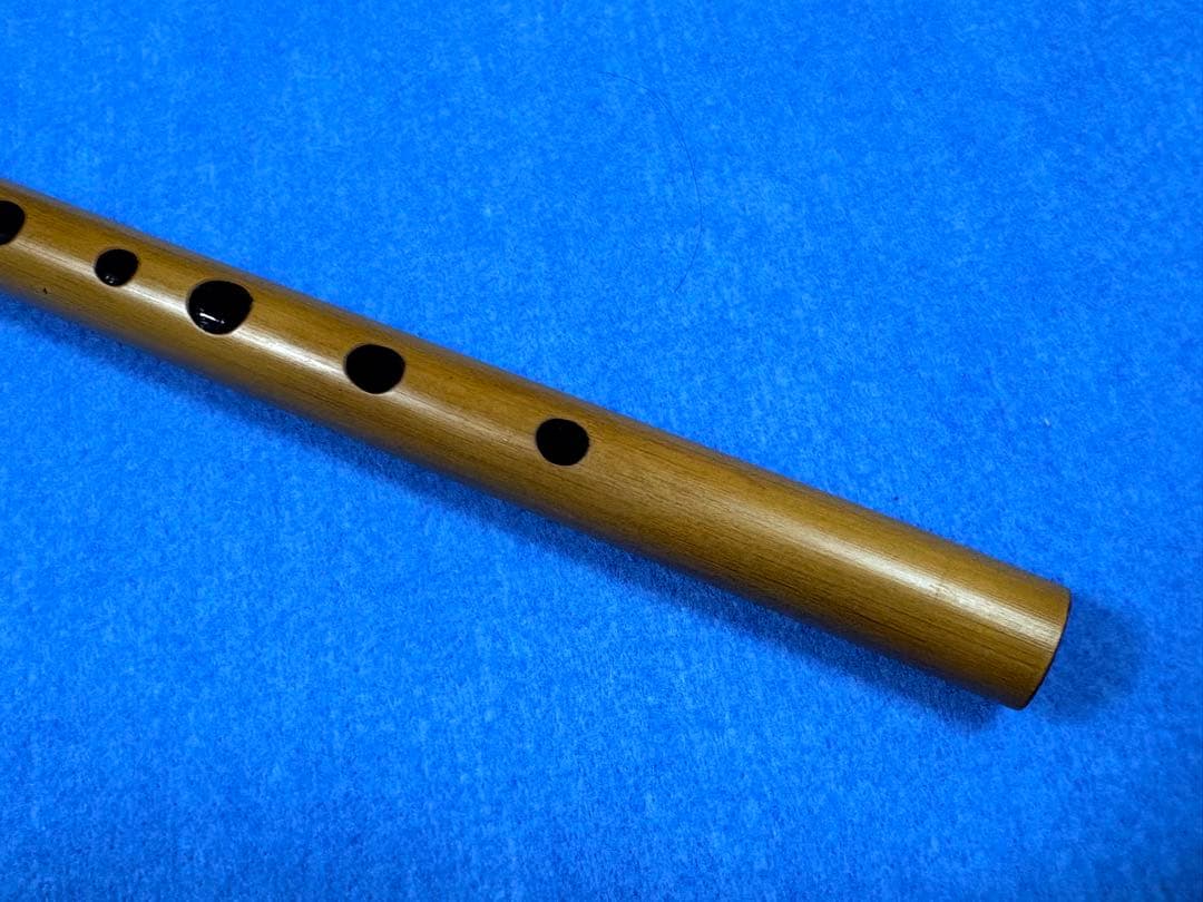 篠笛 五本調子 拭き漆 唄用 ドレミ調