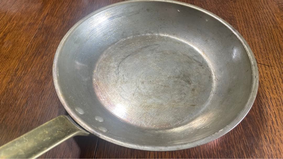 新光金属　純銅 エンペラー COPPERWARE 銅フライパン 直径約26cm
