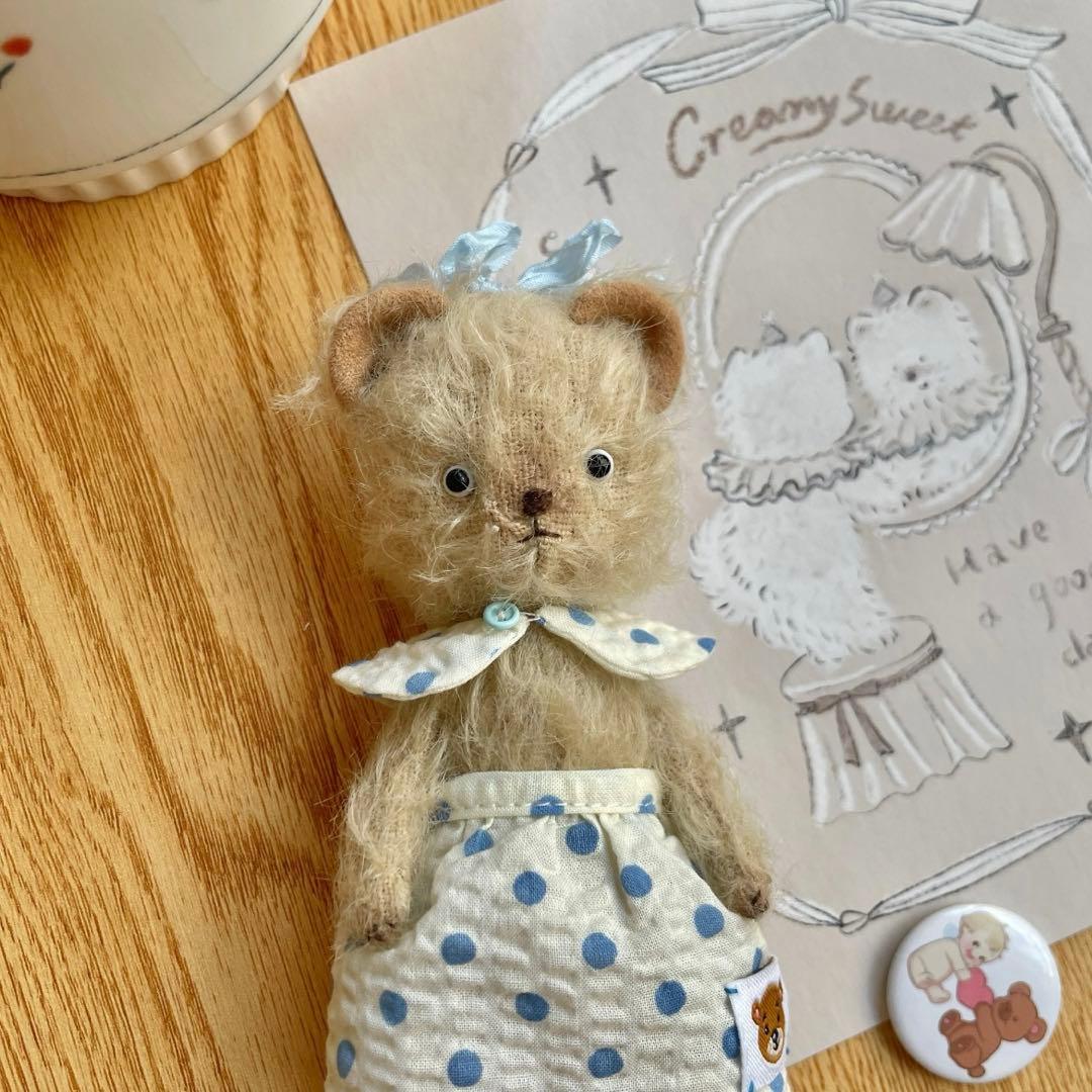 優しい仔熊ちゃん アーティストベア テディベア 海外作家様 ハンドメイド