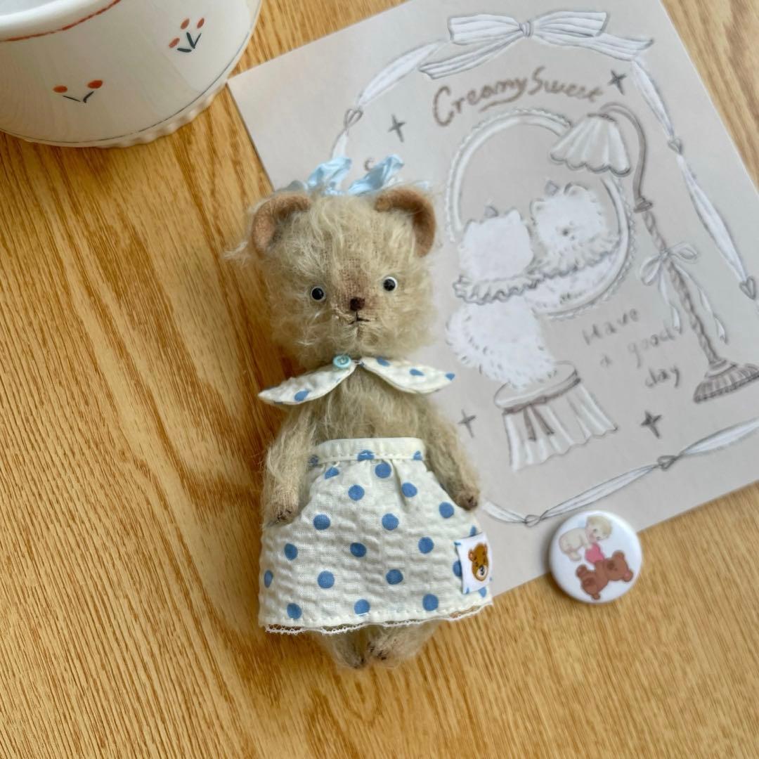 優しい仔熊ちゃん アーティストベア テディベア 海外作家様 ハンドメイド