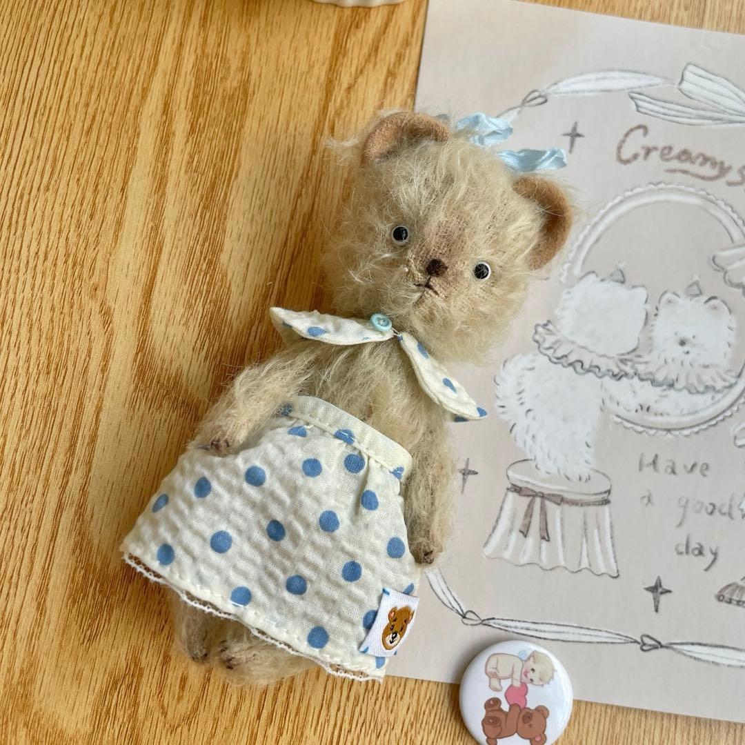 優しい仔熊ちゃん アーティストベア テディベア 海外作家様 ハンドメイド