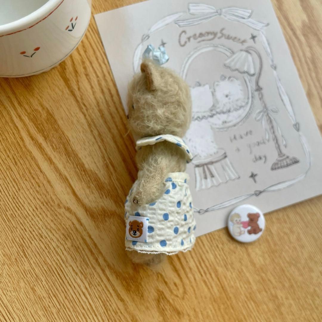 優しい仔熊ちゃん アーティストベア テディベア 海外作家様 ハンドメイド