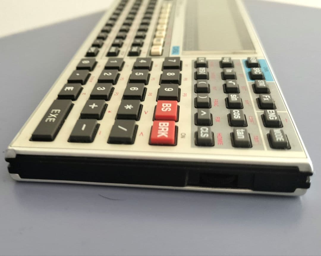 CASIO ポケットコンピュータ　FX-840P　本体 メモリー増設済