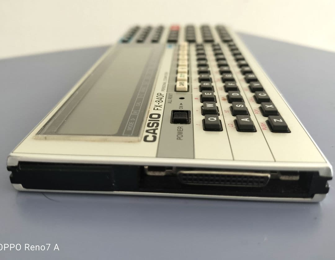 CASIO ポケットコンピュータ　FX-840P　本体 メモリー増設済