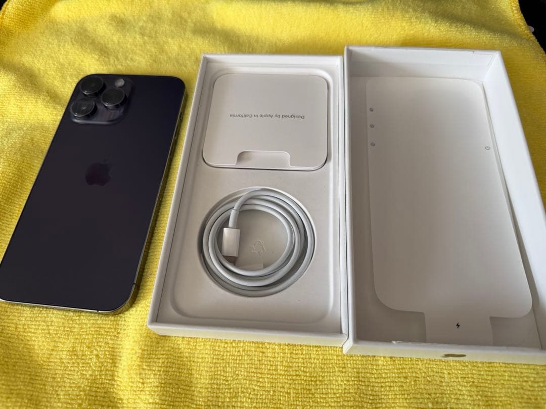 Apple iPhone 14 Pro MAX256GBディープパープル 本体