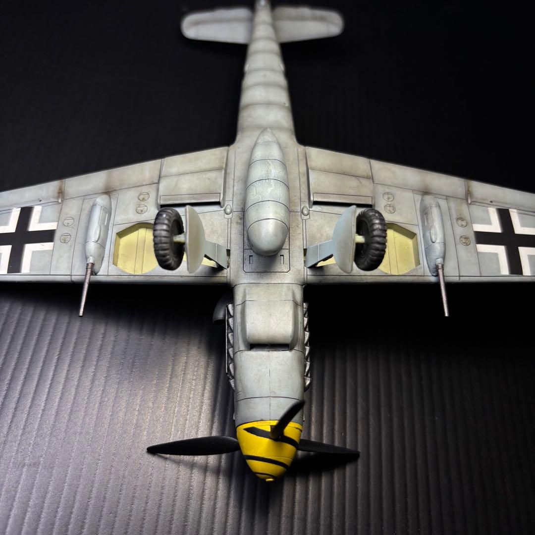 メッサーシュミットBf109G 1/48プラモデル完成作品