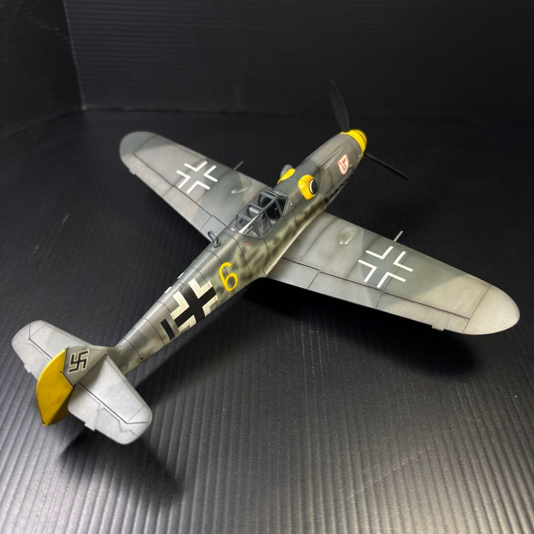メッサーシュミットBf109G 1/48プラモデル完成作品