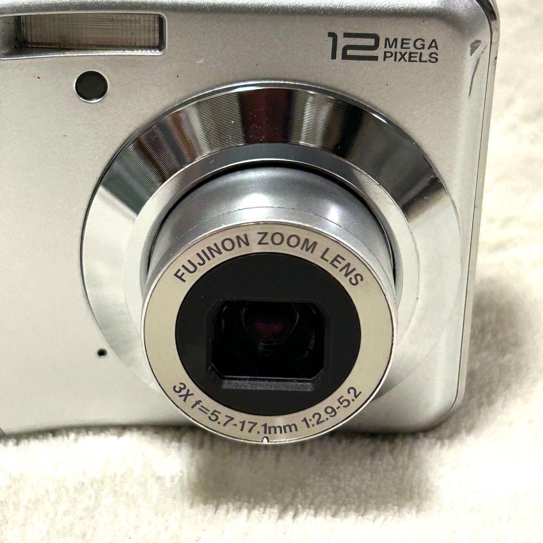 【美品 動作確認済】富士フイルム FinePix AV130 シルバー 電池式