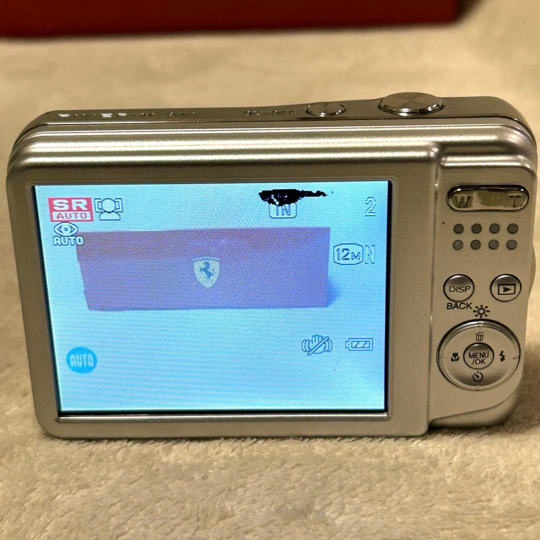 【美品 動作確認済】富士フイルム FinePix AV130 シルバー 電池式