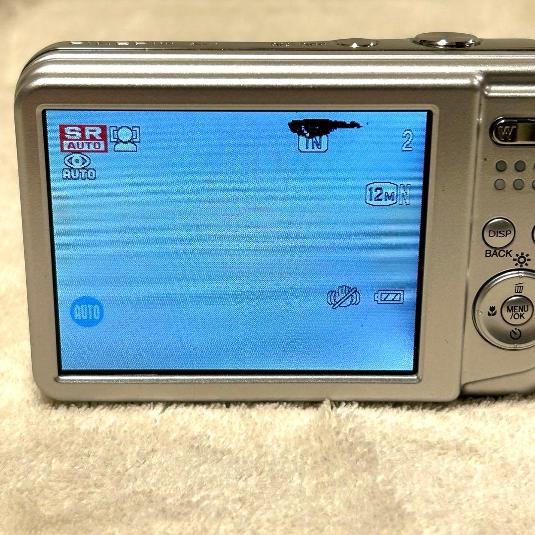 【美品 動作確認済】富士フイルム FinePix AV130 シルバー 電池式