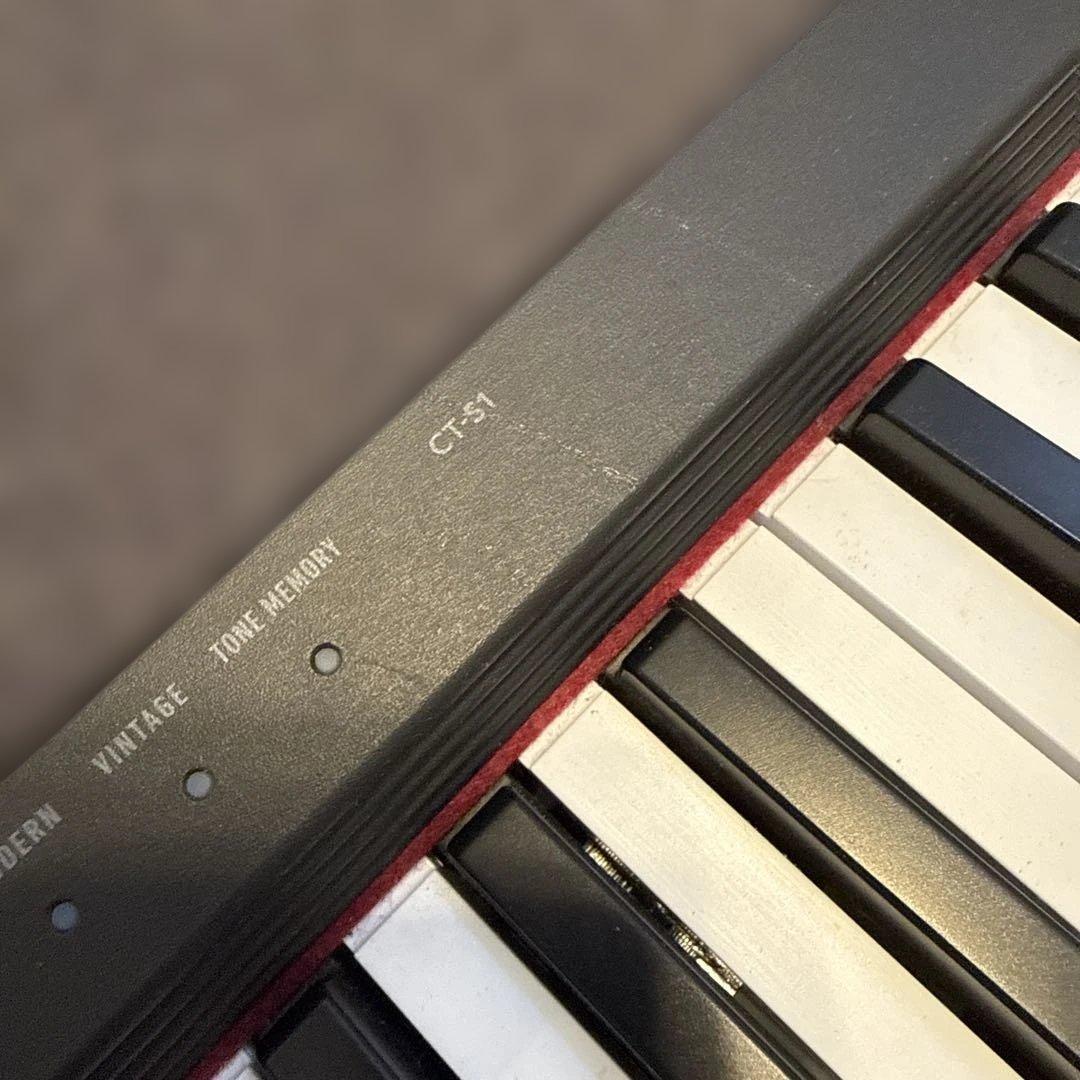 美品　Casio 電子ピアノ CT-S1 2023年製 ACアダプター付
