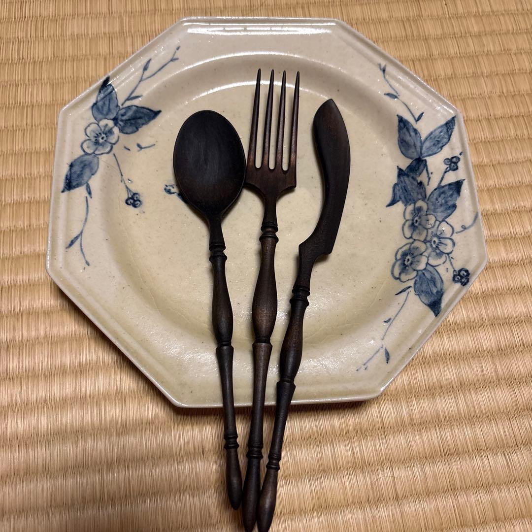 ✨新品未使用✨鈴木潤吾 バターナイフ　山桜