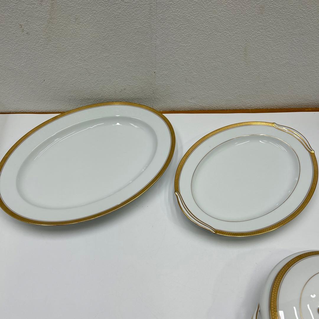 3195美品☆Noritake☆N印☆GOLDRIDGE☆金彩☆キャセロール