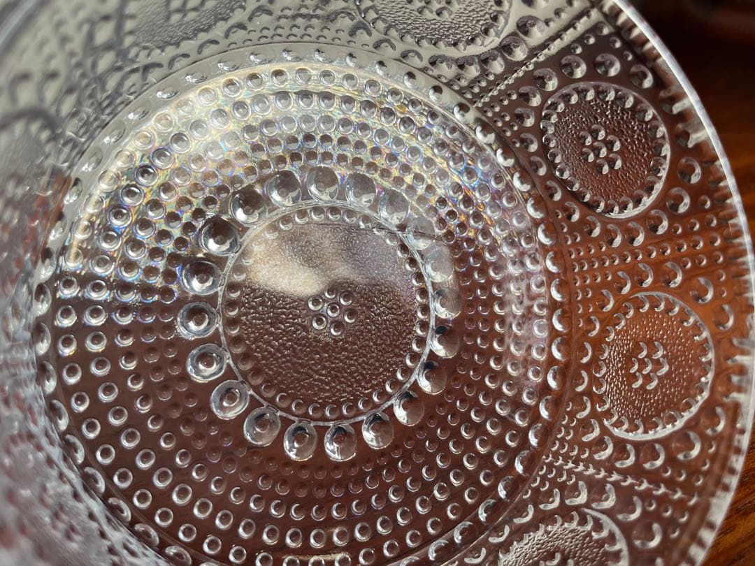 リーヒマエンラシ　グラッポニア　ガラスボウル　径12cm 2個セット