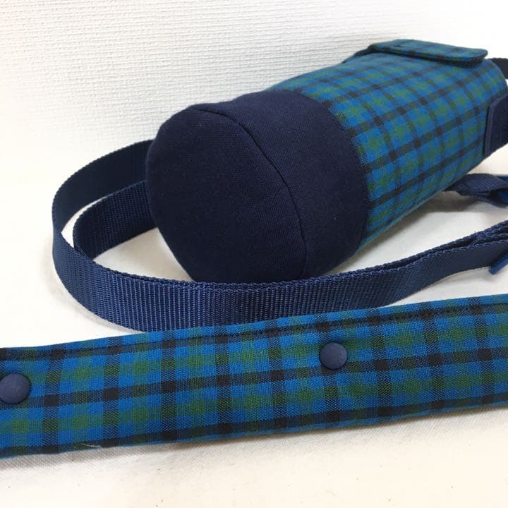 ハンドメイド　水筒　カバー　チェック