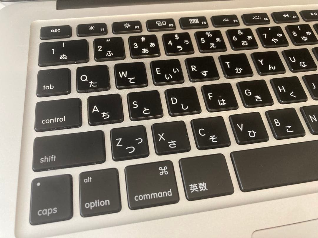 MacBook Air 13インチ 2017モデル リセット済