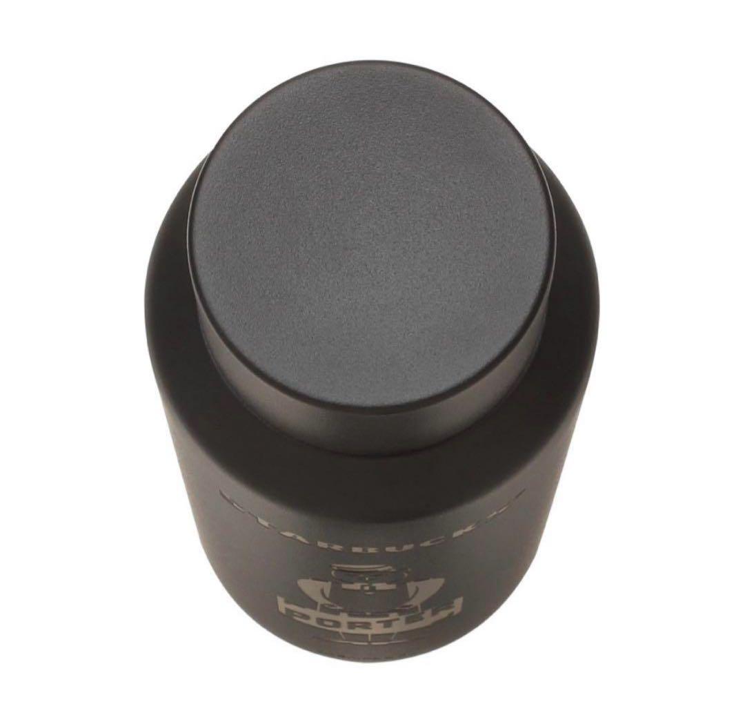 スタバ　PORTER リサイクルステンレスボトル　マットブラック 355ml