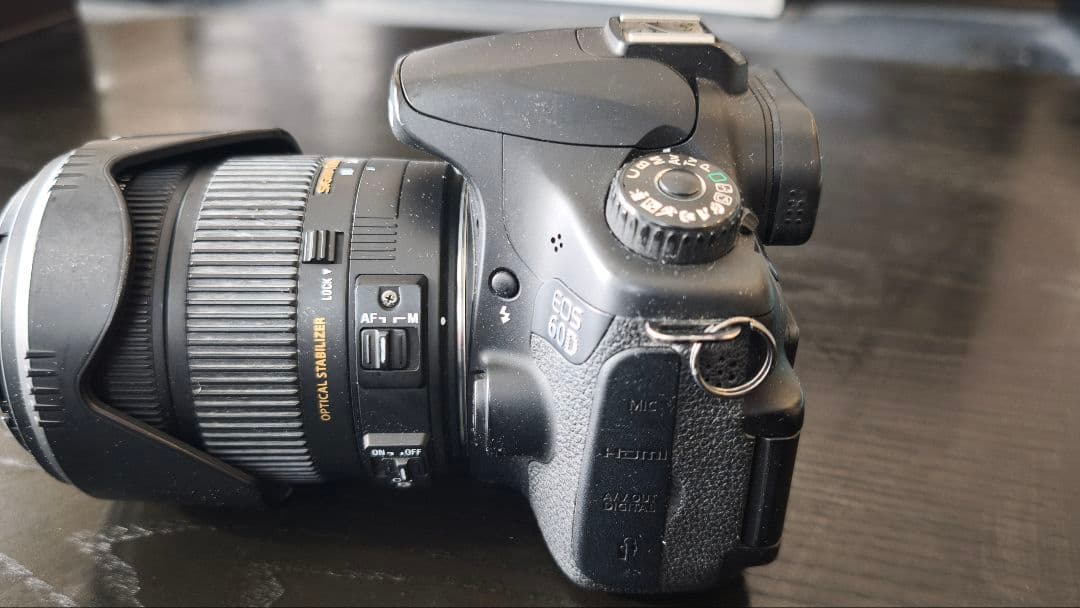 Canon EOS60D レンズ付き シグマ18-125mm