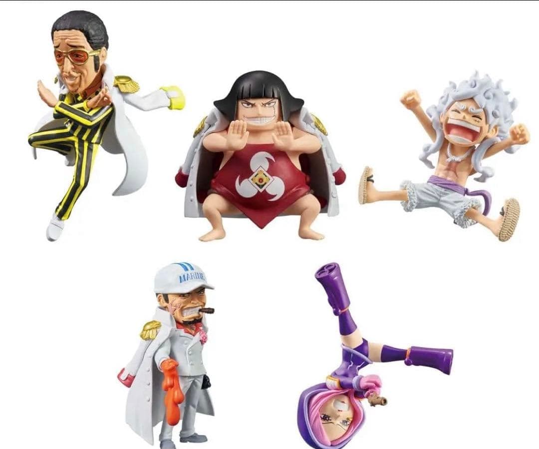 ワンピース ワールドコレクタブルフィギュア エッグヘッド６ 全５種コンプリート