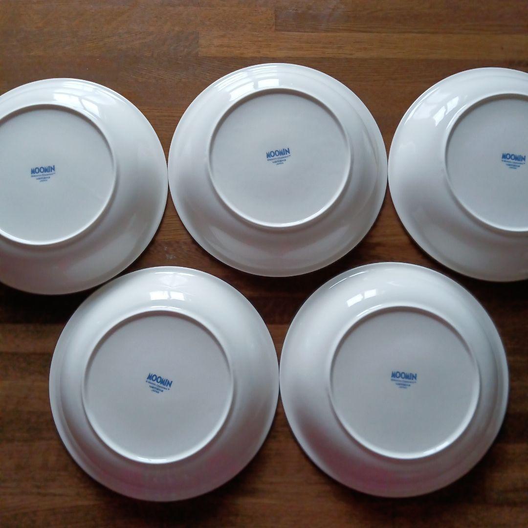 新品　ムーミンお皿セット5枚 パスタカレーセット　箱入り