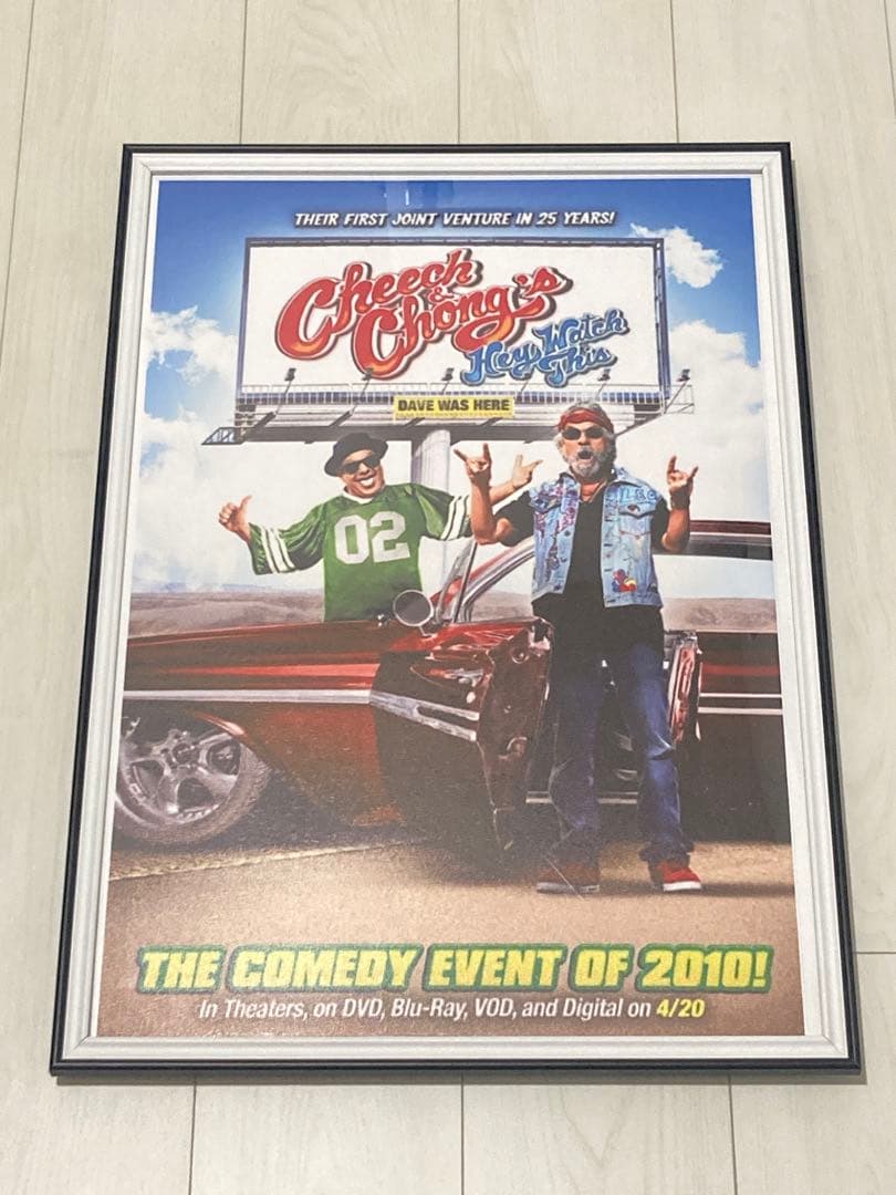 【額縁付き】A2 ポスター Cheech & Chong チーチョン 映画