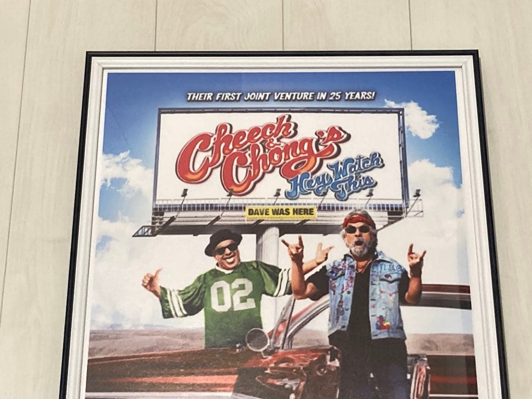 【額縁付き】A2 ポスター Cheech & Chong チーチョン 映画
