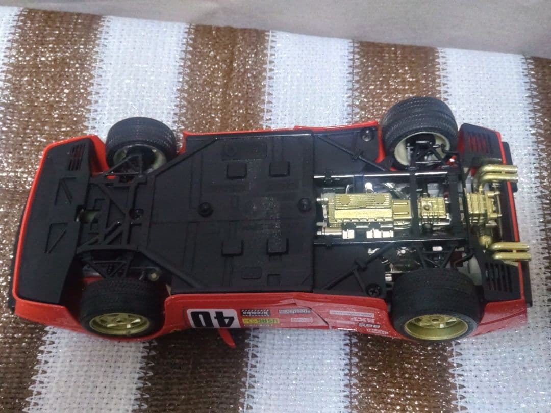 当時物　1/18 ミニカー　Bburago　ブラーゴ　フェラーリGTO 1984