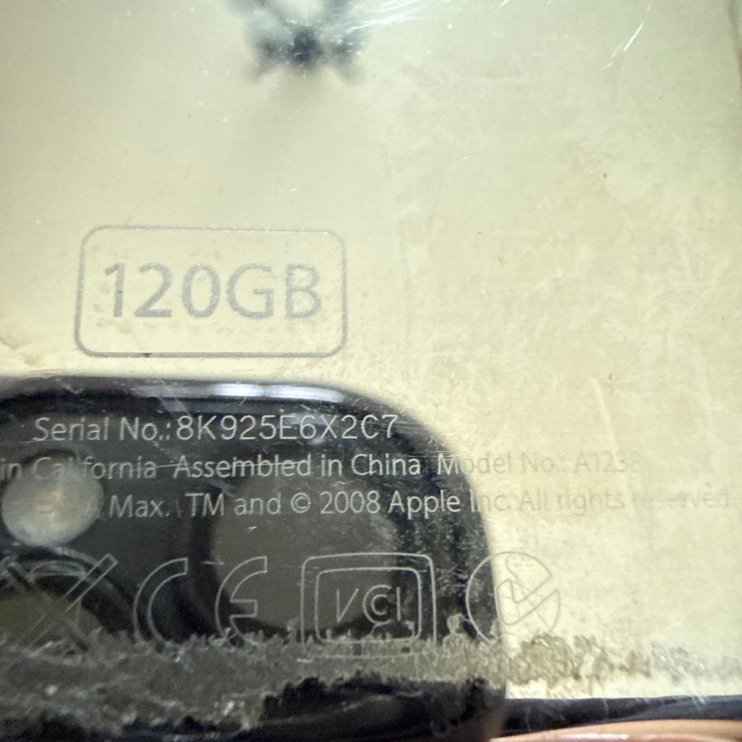 iPod classic 120GB A1238 ジャンク