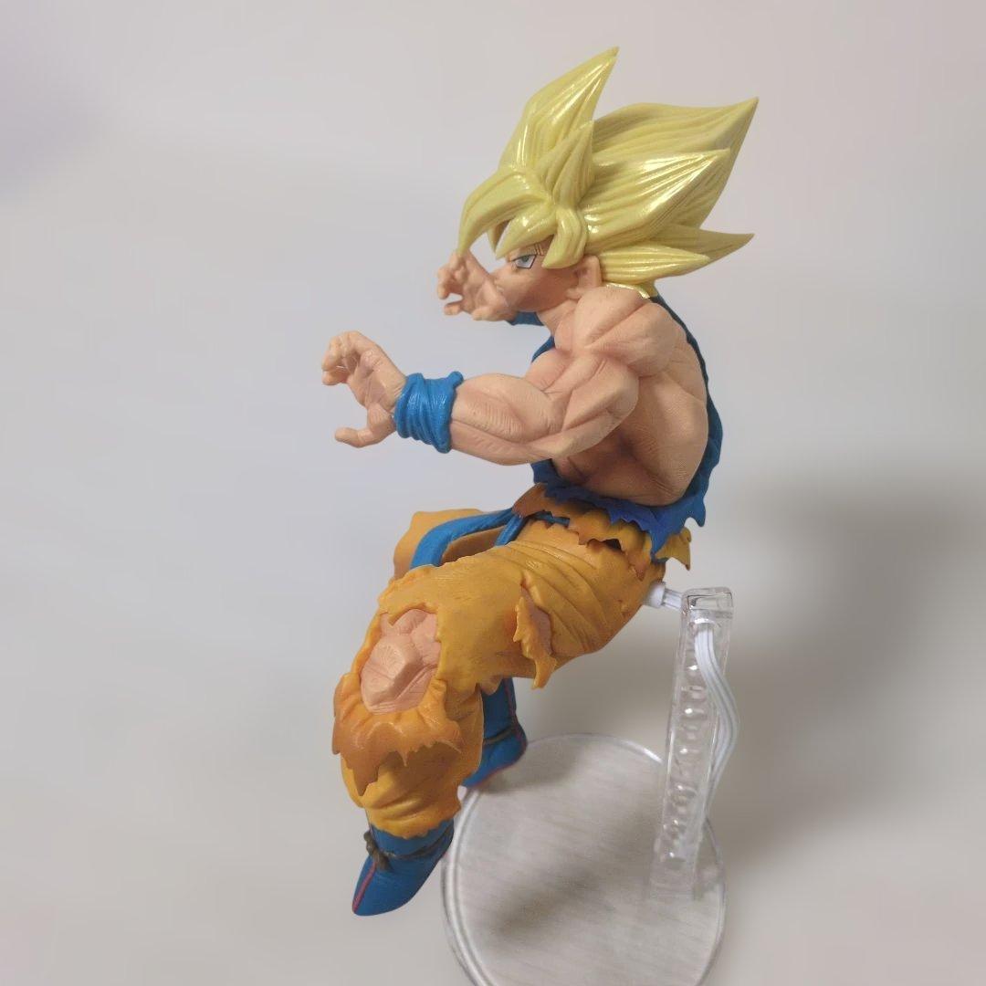 ドラゴンボール 超サイヤ人 孫悟空 フィギュア 台座付き ハイクオリティ