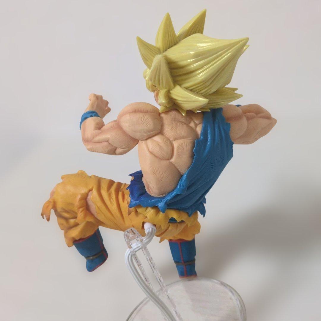 ドラゴンボール 超サイヤ人 孫悟空 フィギュア 台座付き ハイクオリティ