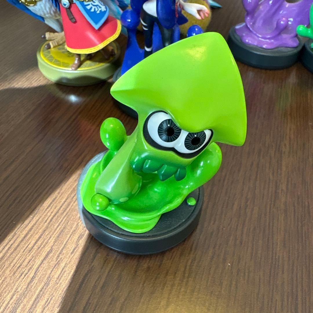 amiibo6個セット　スプラ/ゼルダ/モンハン