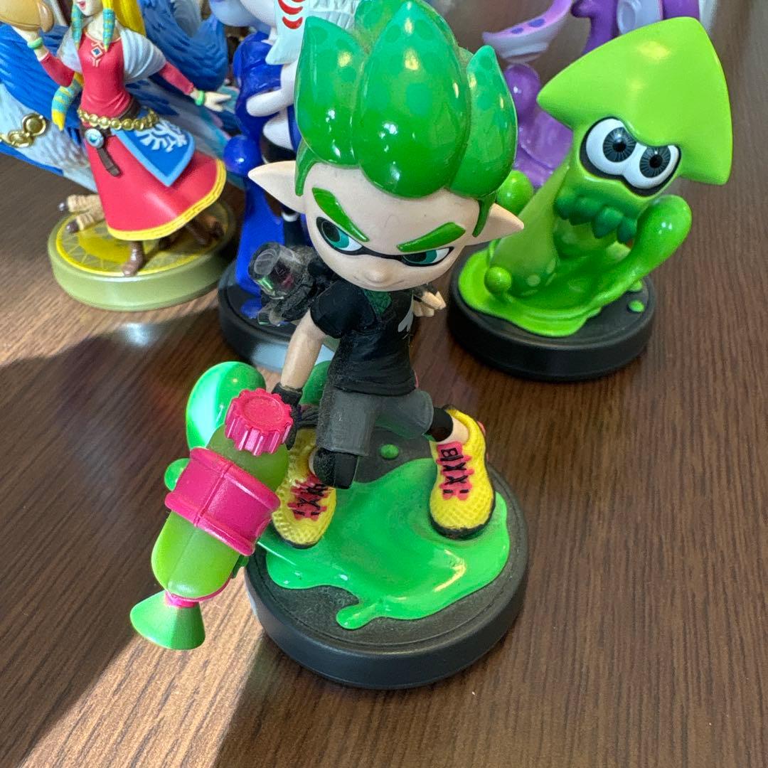 amiibo6個セット　スプラ/ゼルダ/モンハン