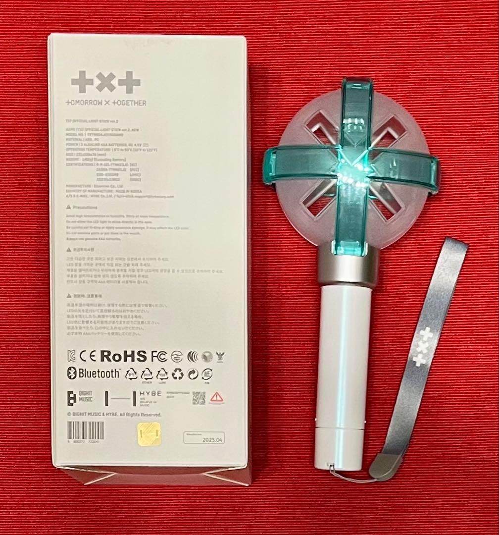 TXT OFFICIAL LIGHT STICK ver.2 匿名発送トレカ5枚
