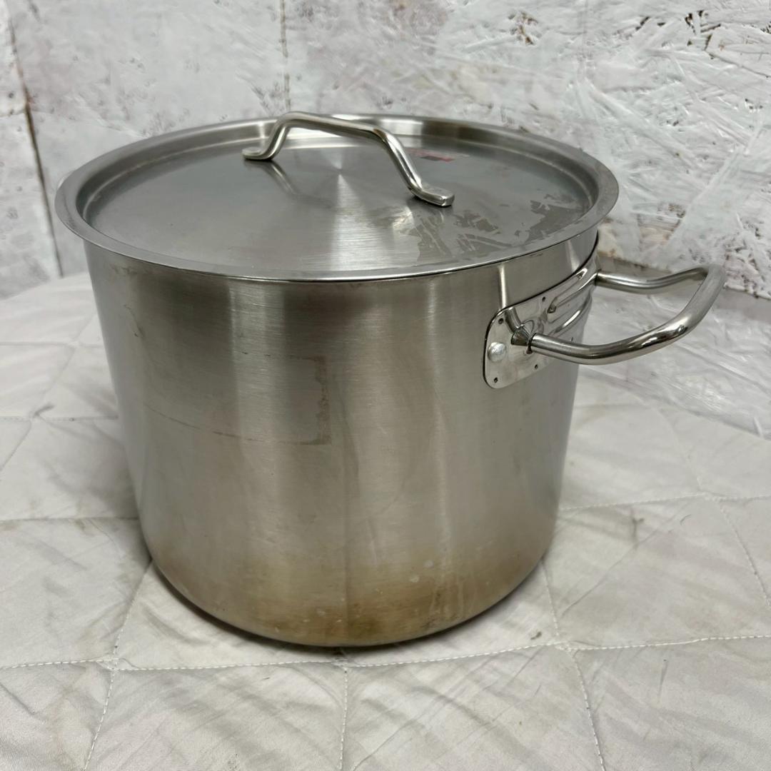 【プロシェフ】 業務用 ステンレス製 寸胴鍋 24cm 両手鍋 厨房 A0647
