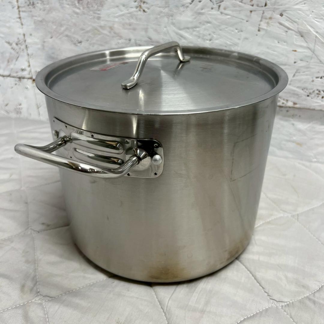 【プロシェフ】 業務用 ステンレス製 寸胴鍋 24cm 両手鍋 厨房 A0647